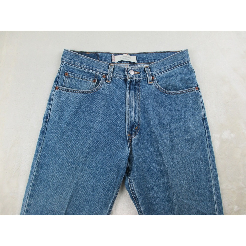 VINTAGE Levi's 550 Pants Mens 32 Blue Denim Jeans Relaxed Fit Pockets‎ 32X29* - Picture 3 of 15